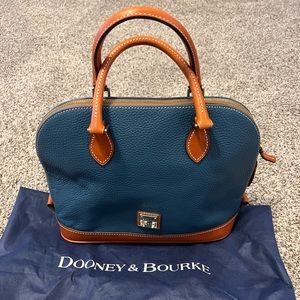 Blue and Brown Dooney & Bourke Purse